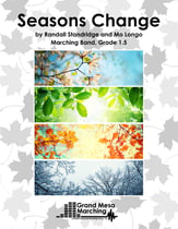 Seasons Change Marching Band sheet music cover